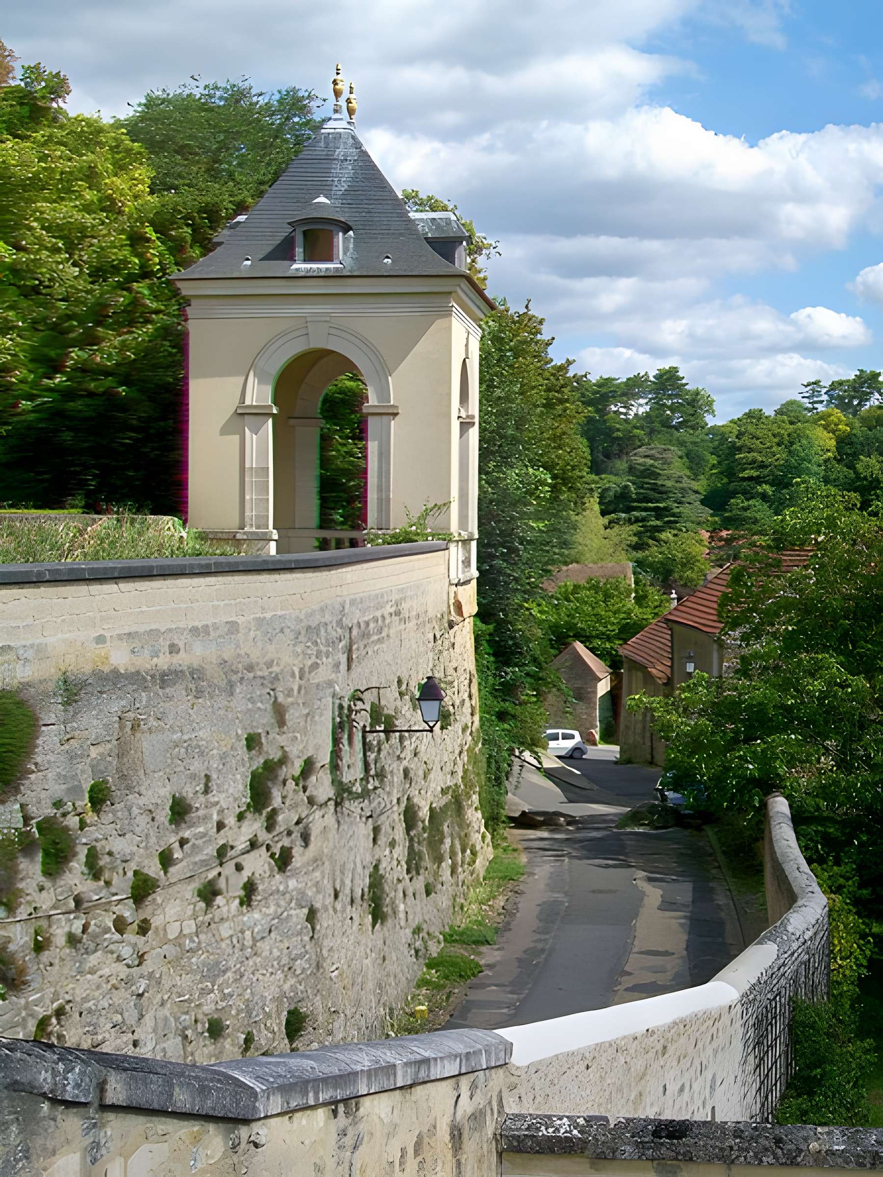 Château d'Auvers dans le Val-d'Oise