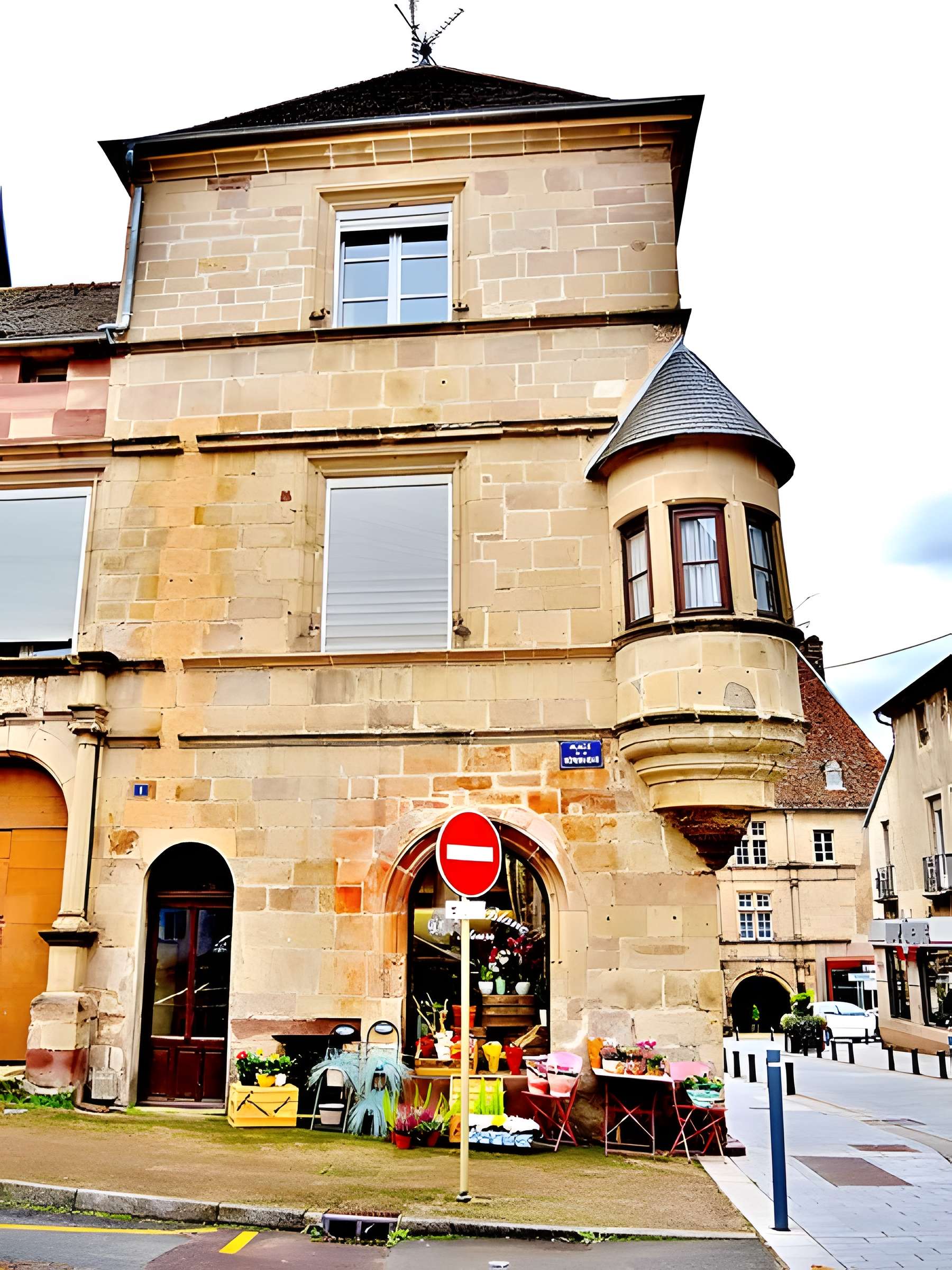 Maison à l'oriflamme à Luxeuil-les-Bains
