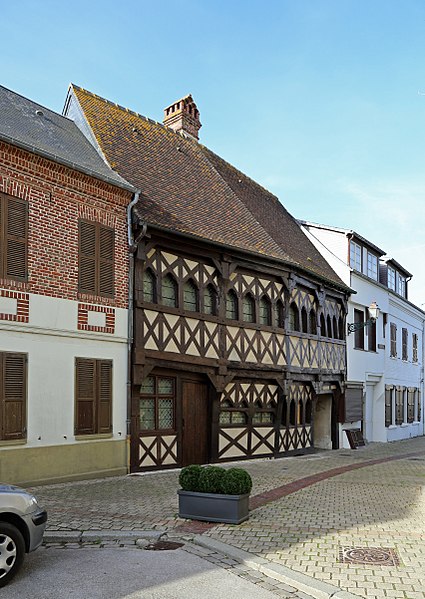Maison à pans de bois, 2 Rue des Soufflets à Rue