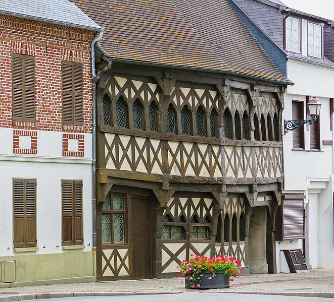 Maison à pans de bois, 2 Rue des Soufflets à Rue