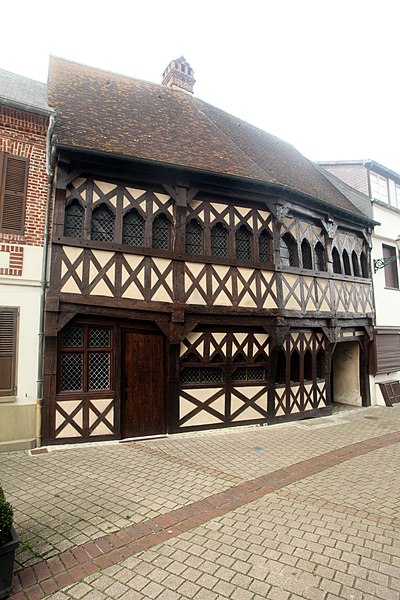 Maison à pans de bois, 2 Rue des Soufflets à Rue