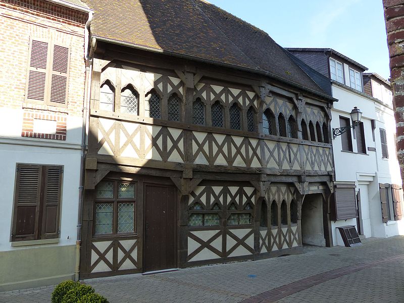 Maison à pans de bois, 2 Rue des Soufflets à Rue