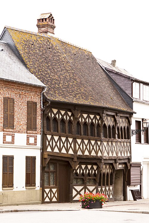 Maison à pans de bois, 2 Rue des Soufflets à Rue