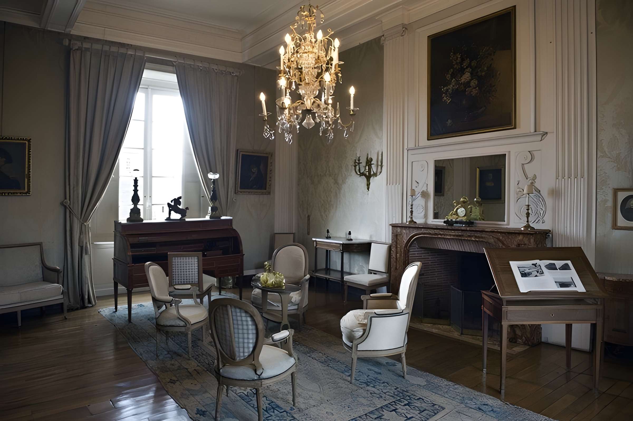 Château d'Azay-le-Ferron chambre