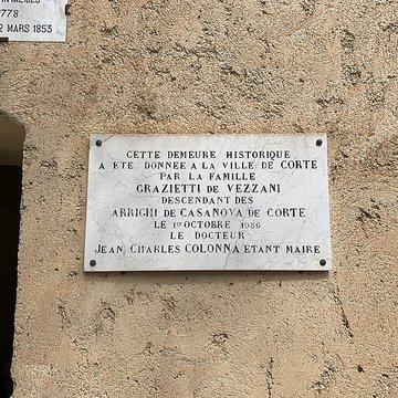 Maison Arrighi de Casanova à Corte