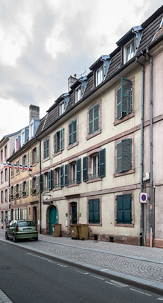 Maison au 18 rue Metzger à Belfort