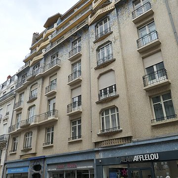 Maison bleue à Angers