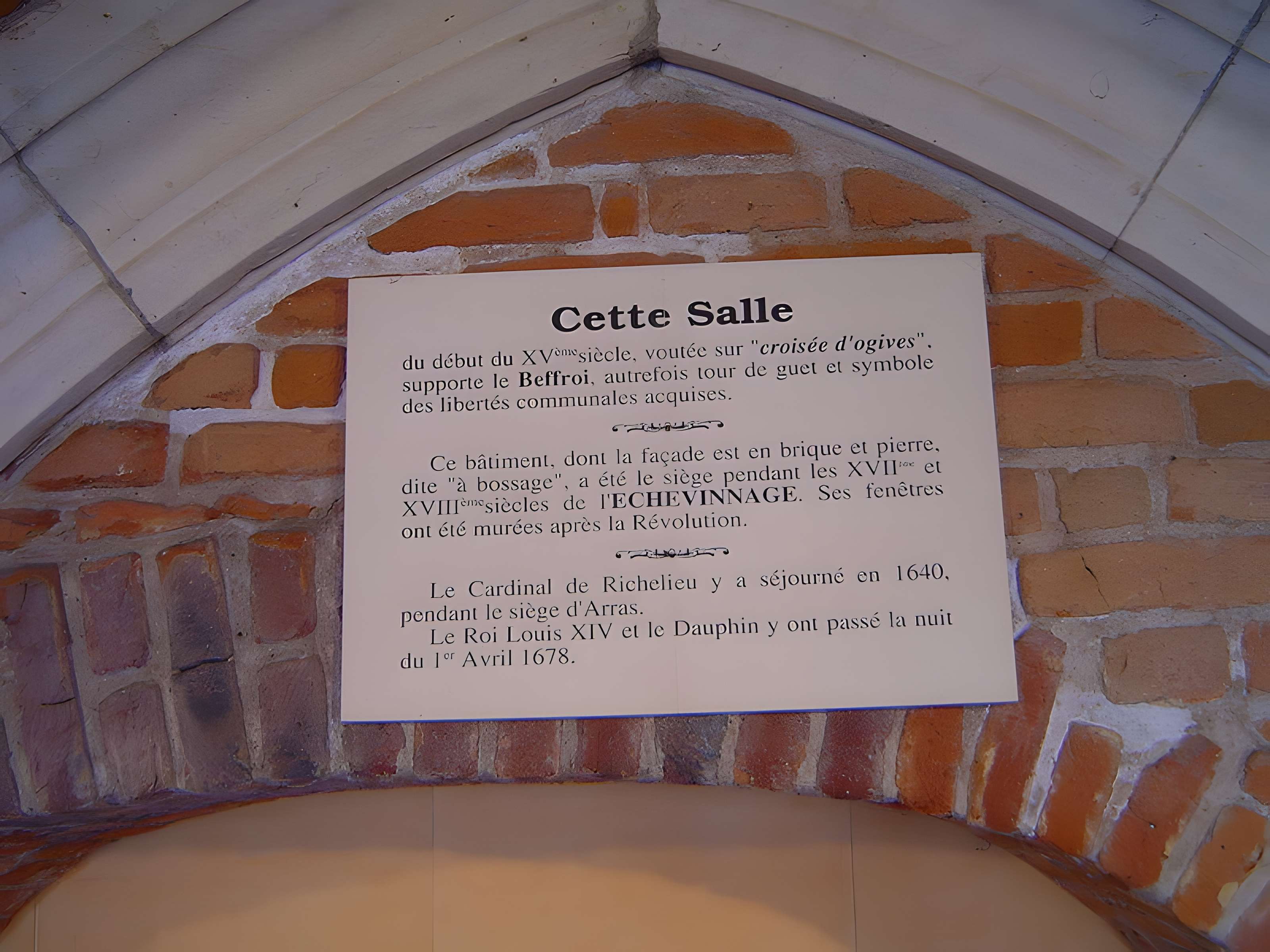 Maison communale à Doullens