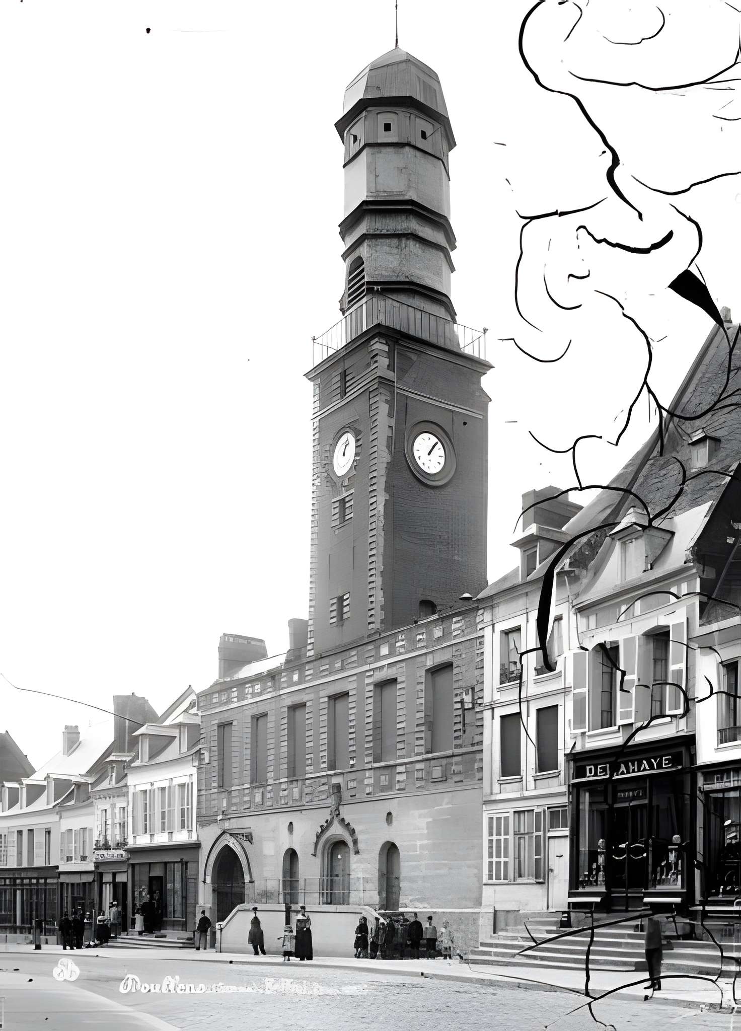 Maison communale à Doullens