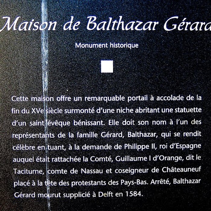 Photo de Maison de Balthazar Gérard à Vuillafans