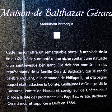 Maison de Balthazar Gérard à Vuillafans