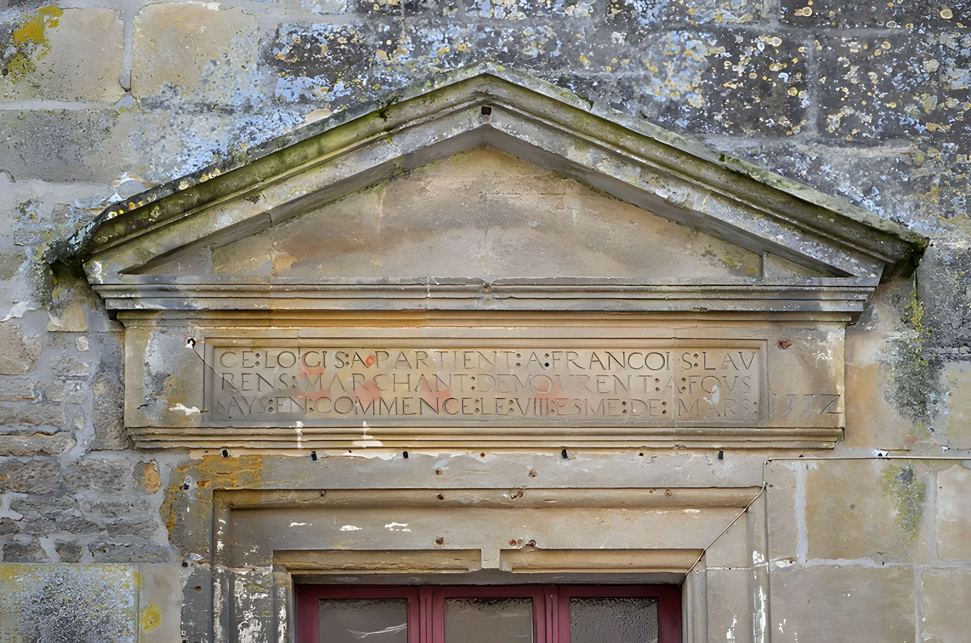 Maison de François Laurens à Foussais-Payré