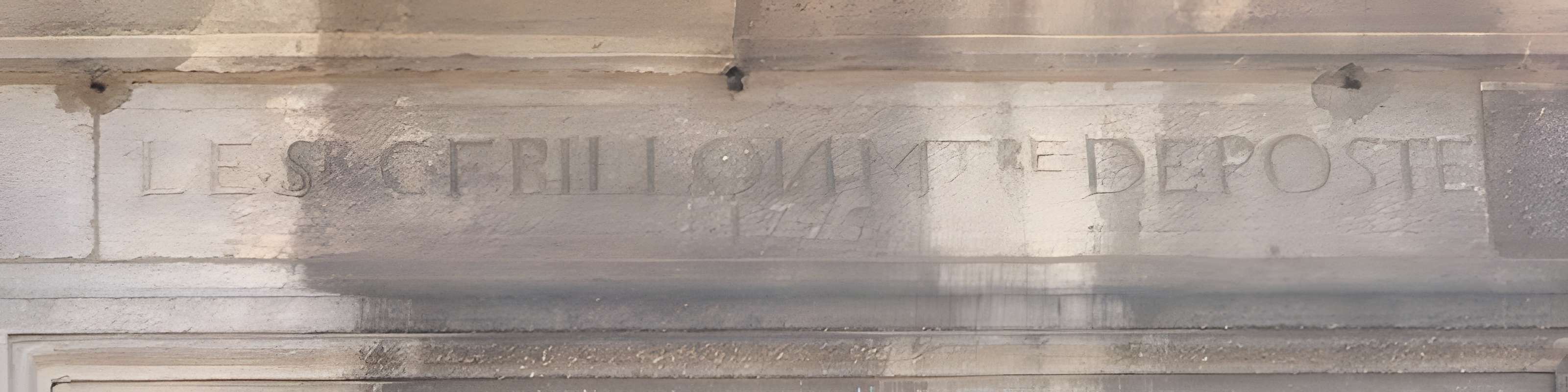 Maison de maître de poste à Saint-Vit