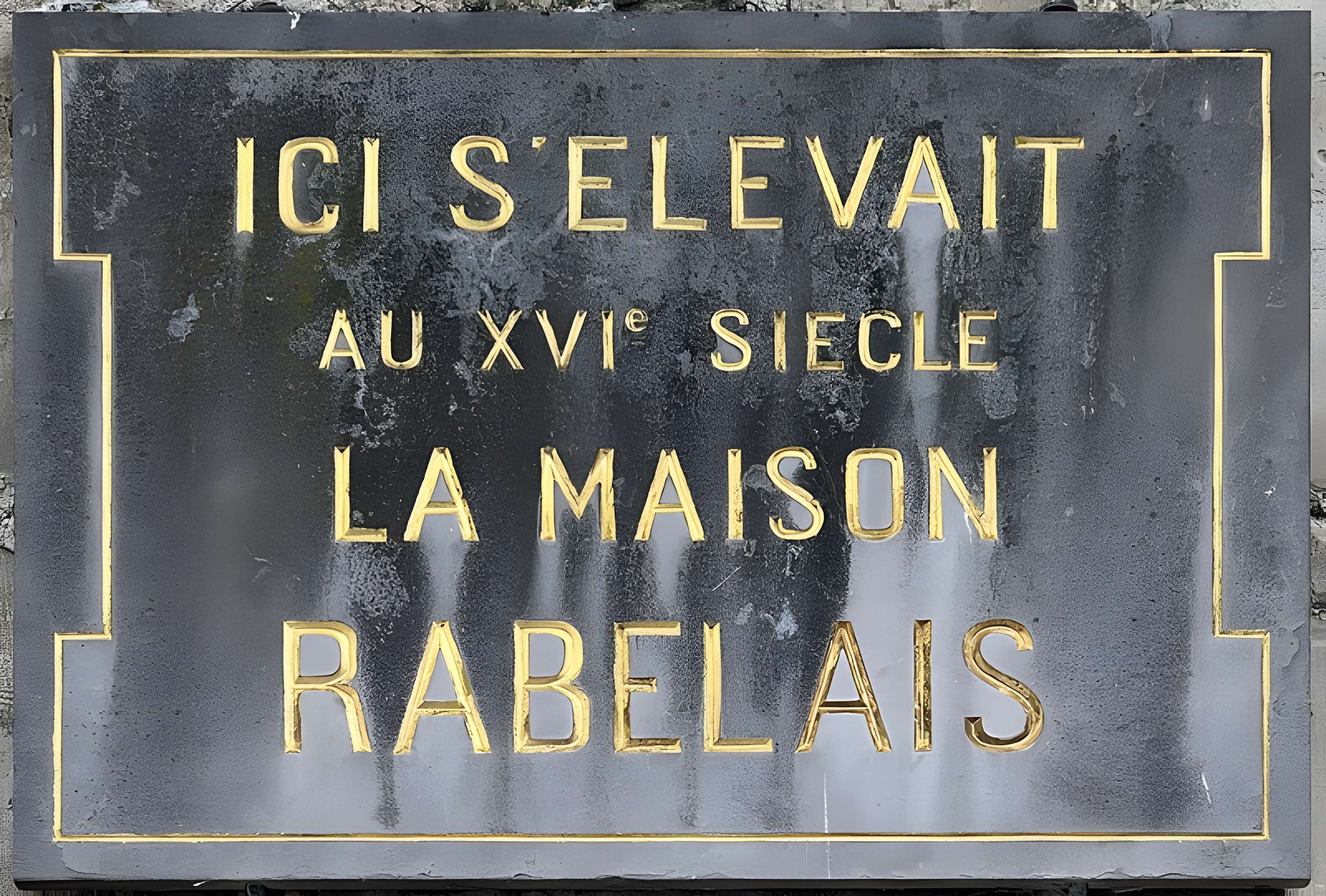 Maison de Rabelais à Chinon