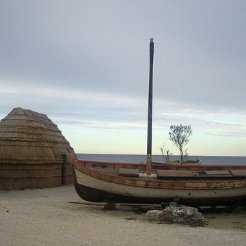 Cabane de pêcheur de Coudalère au Barcarès