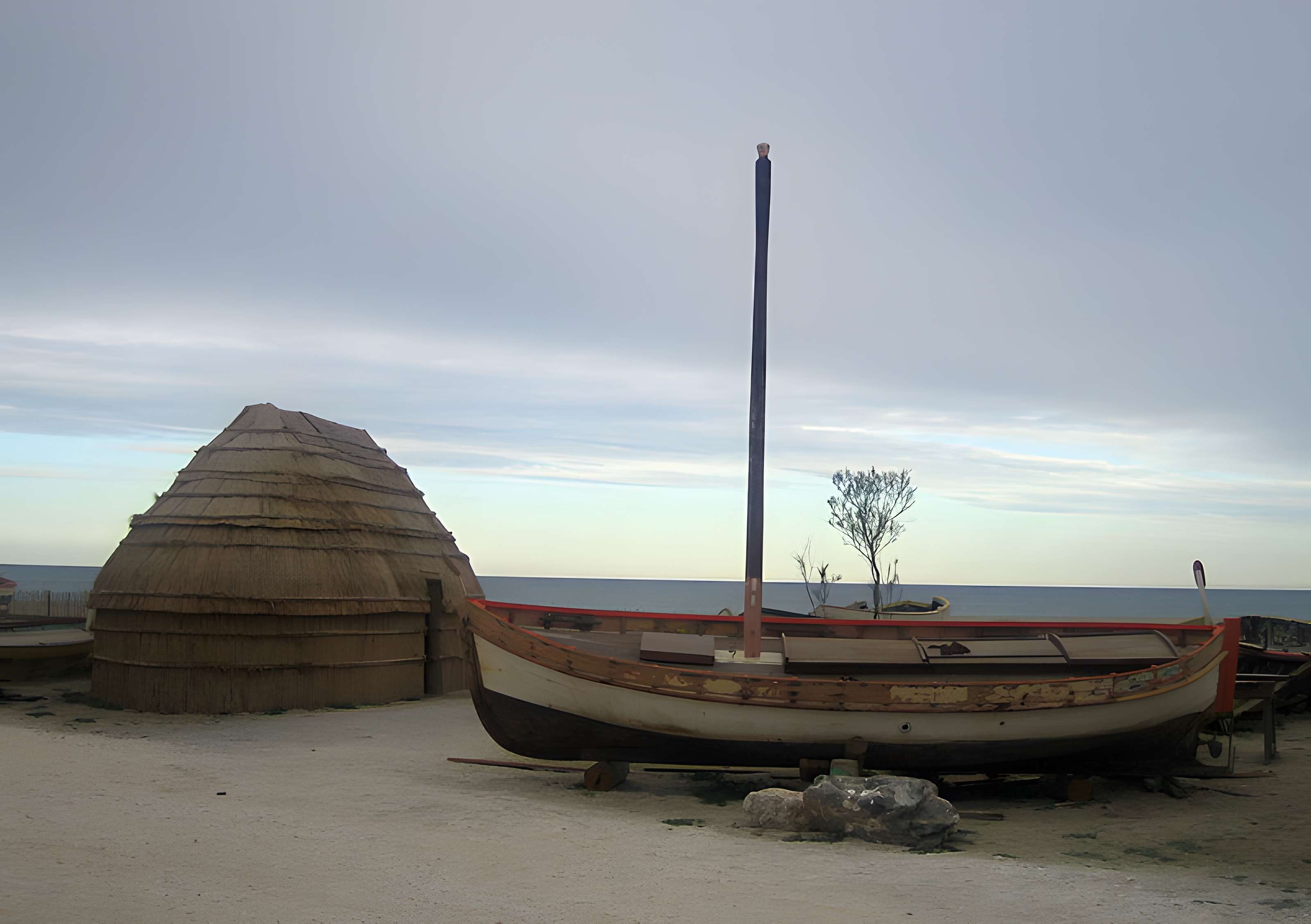 Cabane de pêcheur de Coudalère au Barcarès