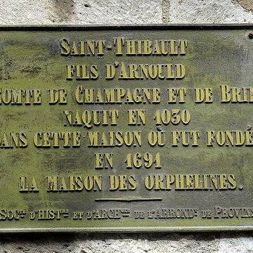 Maison de Saint-Thibault à Provins