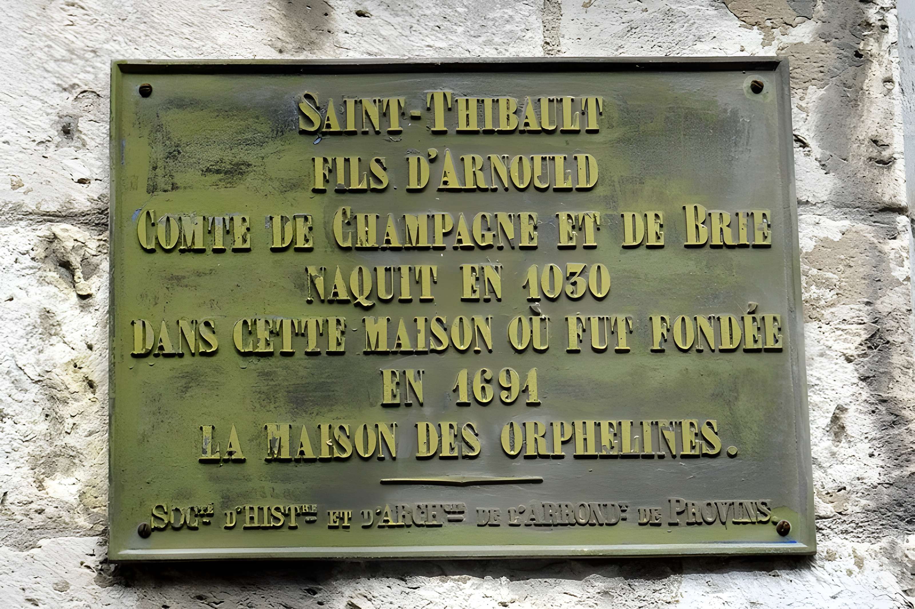 Maison de Saint-Thibault à Provins