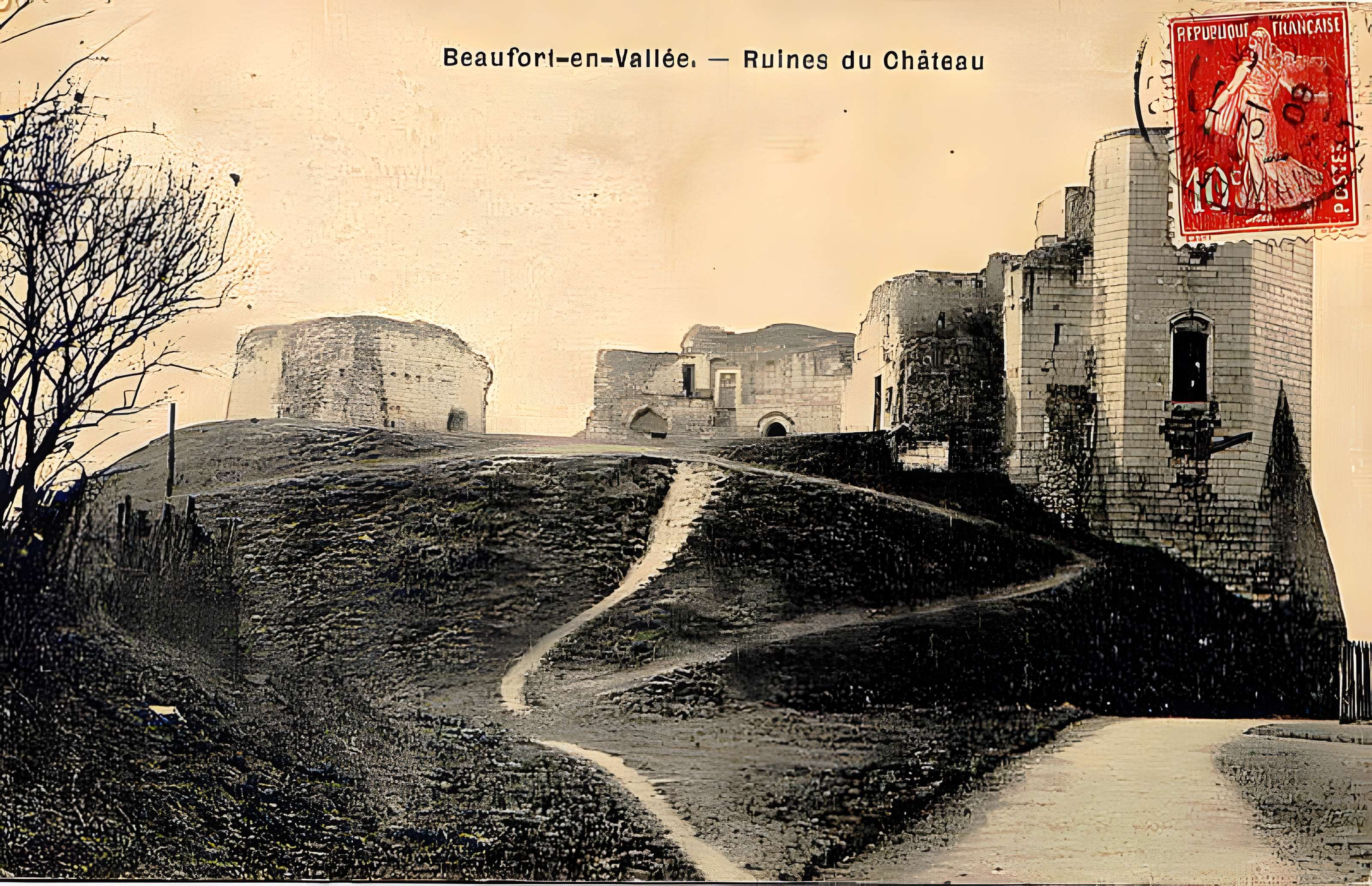 Château de Beaufort-en-Vallée (ruines)