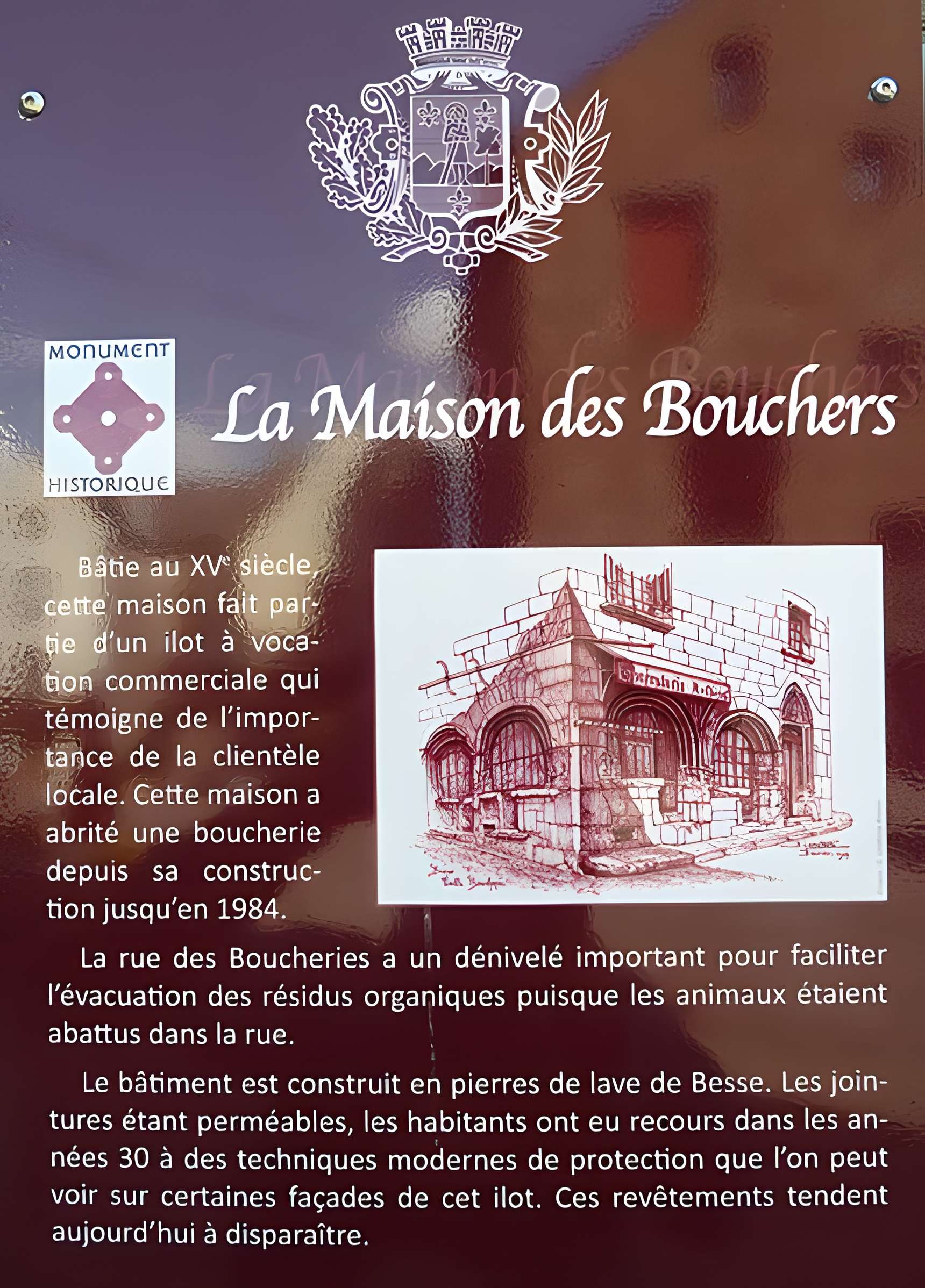Maison des Boucheries à Besse-et-Saint-Anastaise