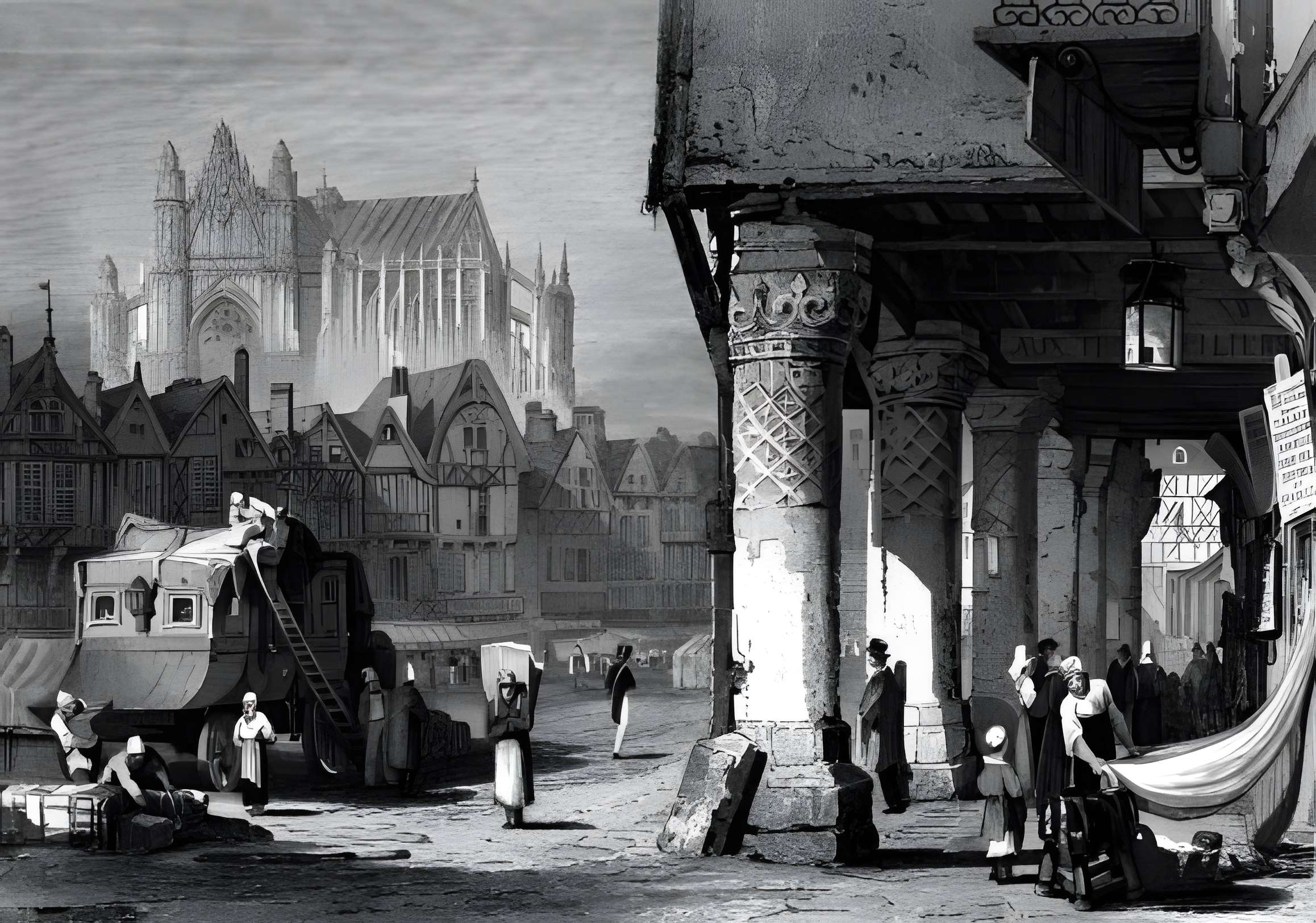 Maison des Trois Piliers à Beauvais