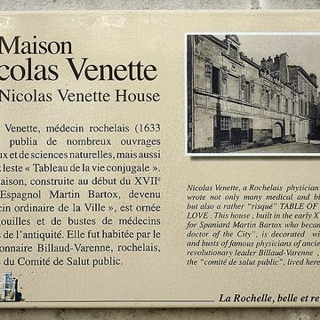 Maison dite de Nicolas Venette à La Rochelle