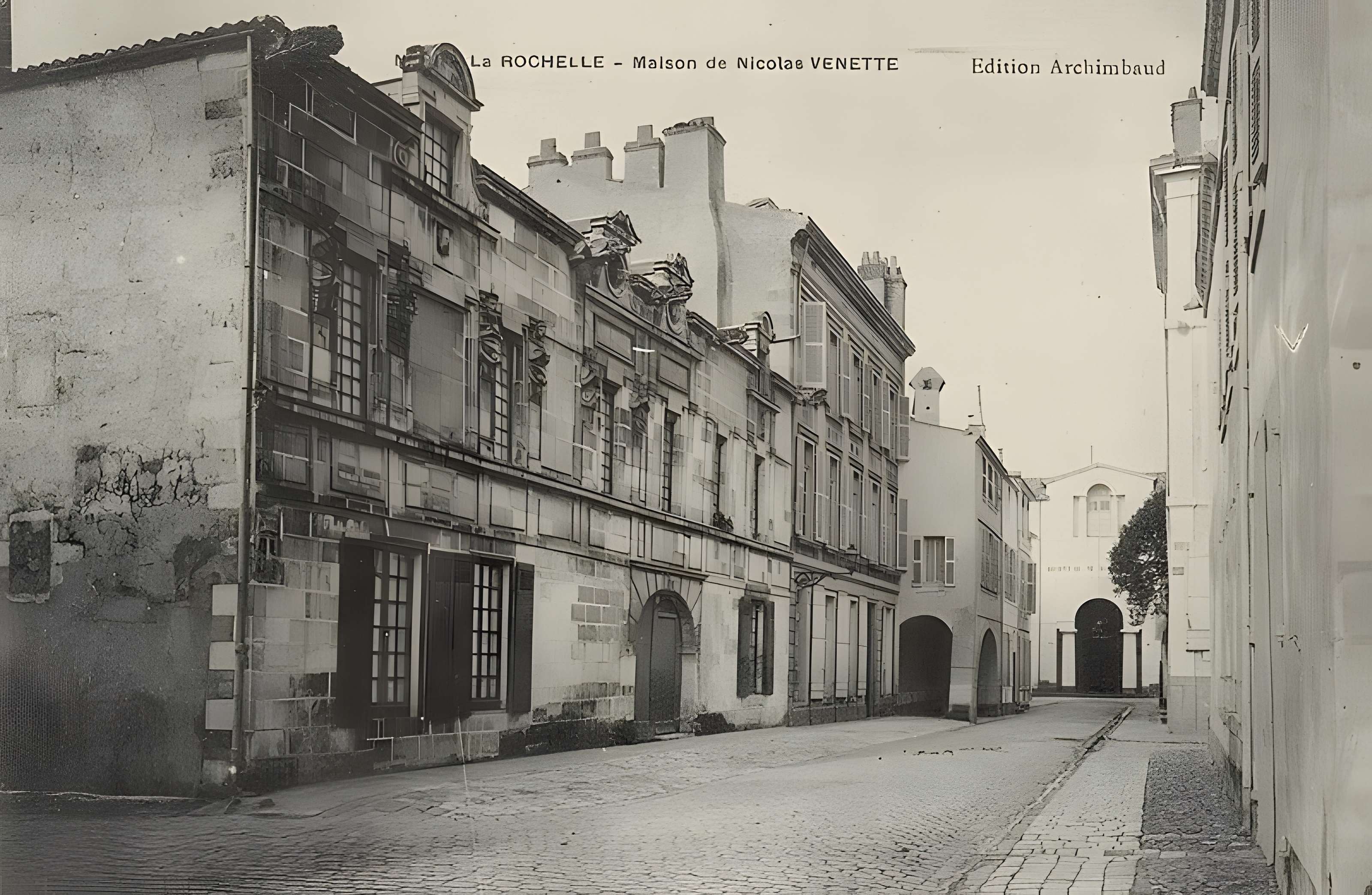 Maison dite de Nicolas Venette à La Rochelle