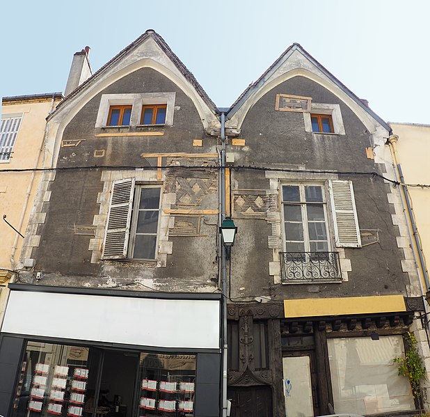 Photo de Maison double, 17-19 Rue du Loing à Montargis