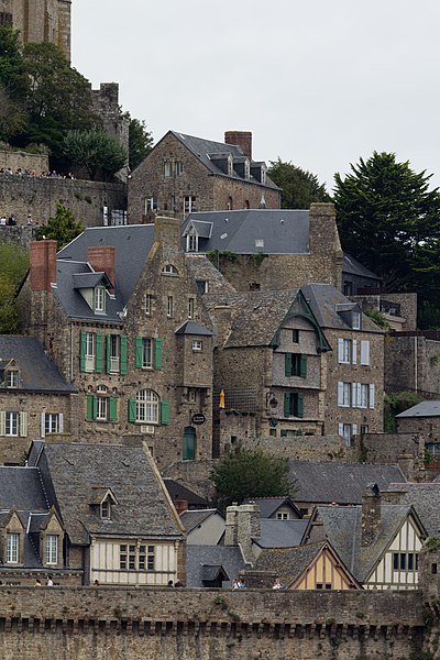 Maison du Chapeau Blanc au Mont-Saint-Michel