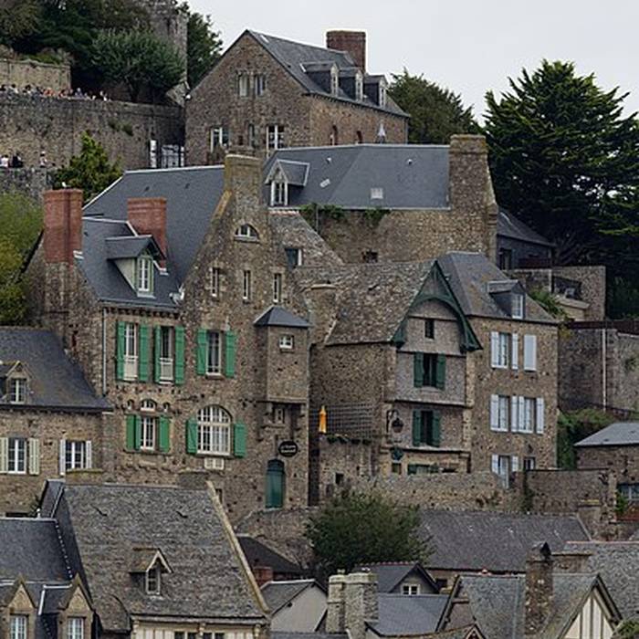 Photo de Maison du Chapeau Blanc au Mont-Saint-Michel