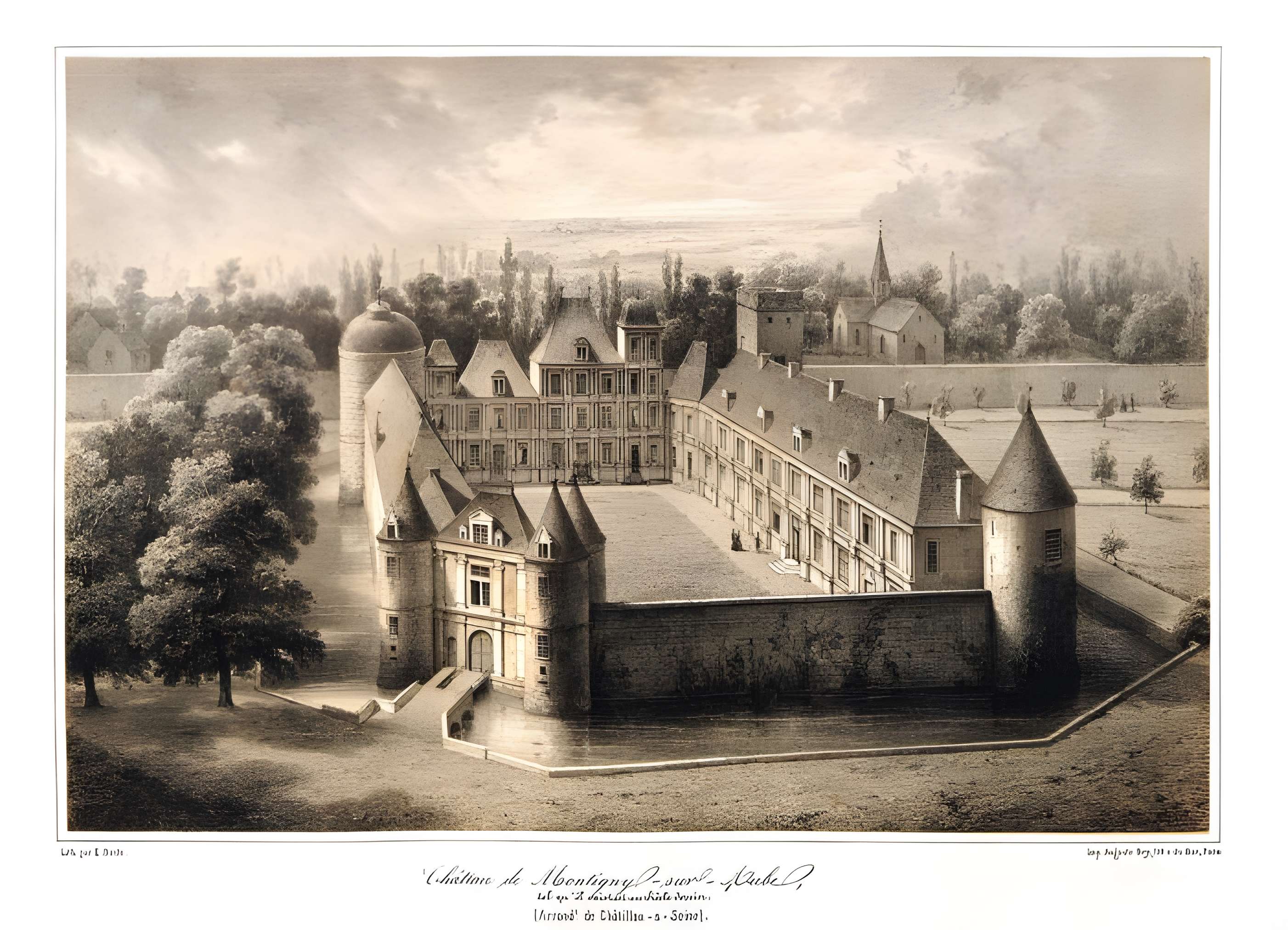 Château de Beauregard à Montigny-sur-Aube