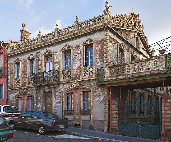 Photo de Maison en terre cuite de Virebent à Toulouse