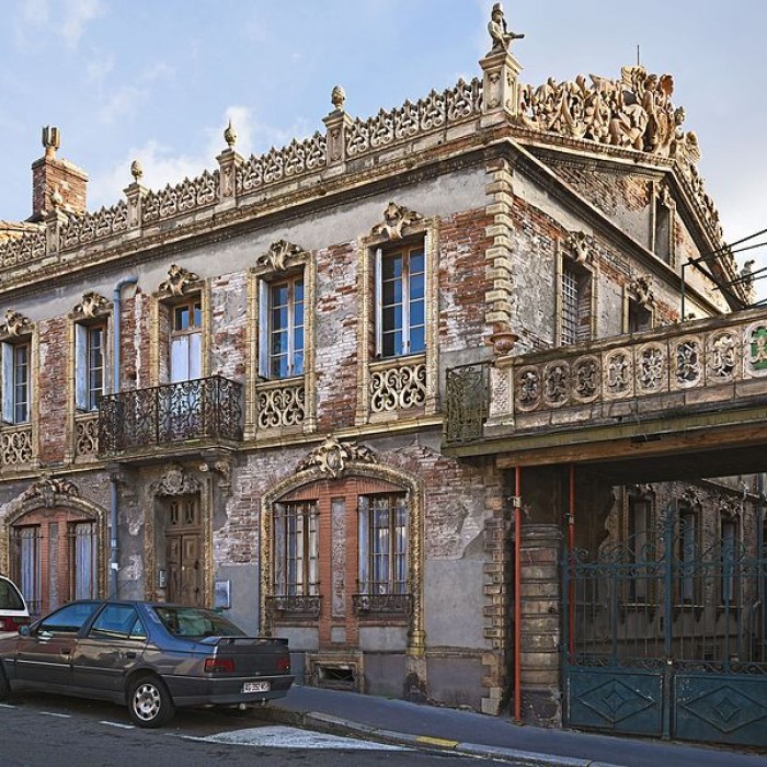 Photo de Maison en terre cuite de Virebent à Toulouse