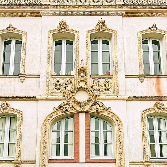 Photo de Maison en terre cuite de Virebent à Toulouse