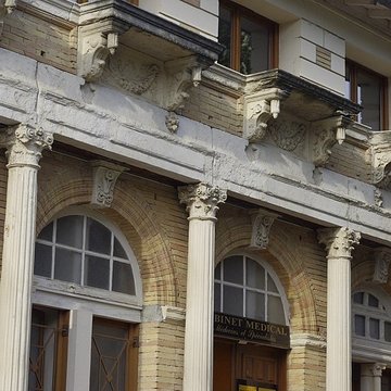 Maison en terre cuite de Virebent à Toulouse 