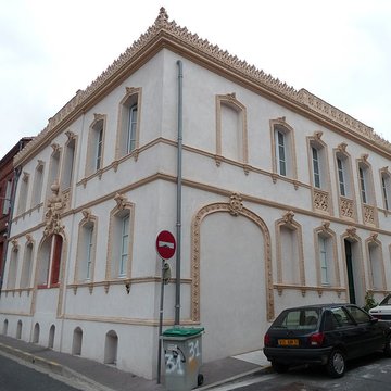 Maison en terre cuite de Virebent à Toulouse 