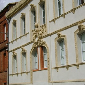 Maison en terre cuite de Virebent à Toulouse 