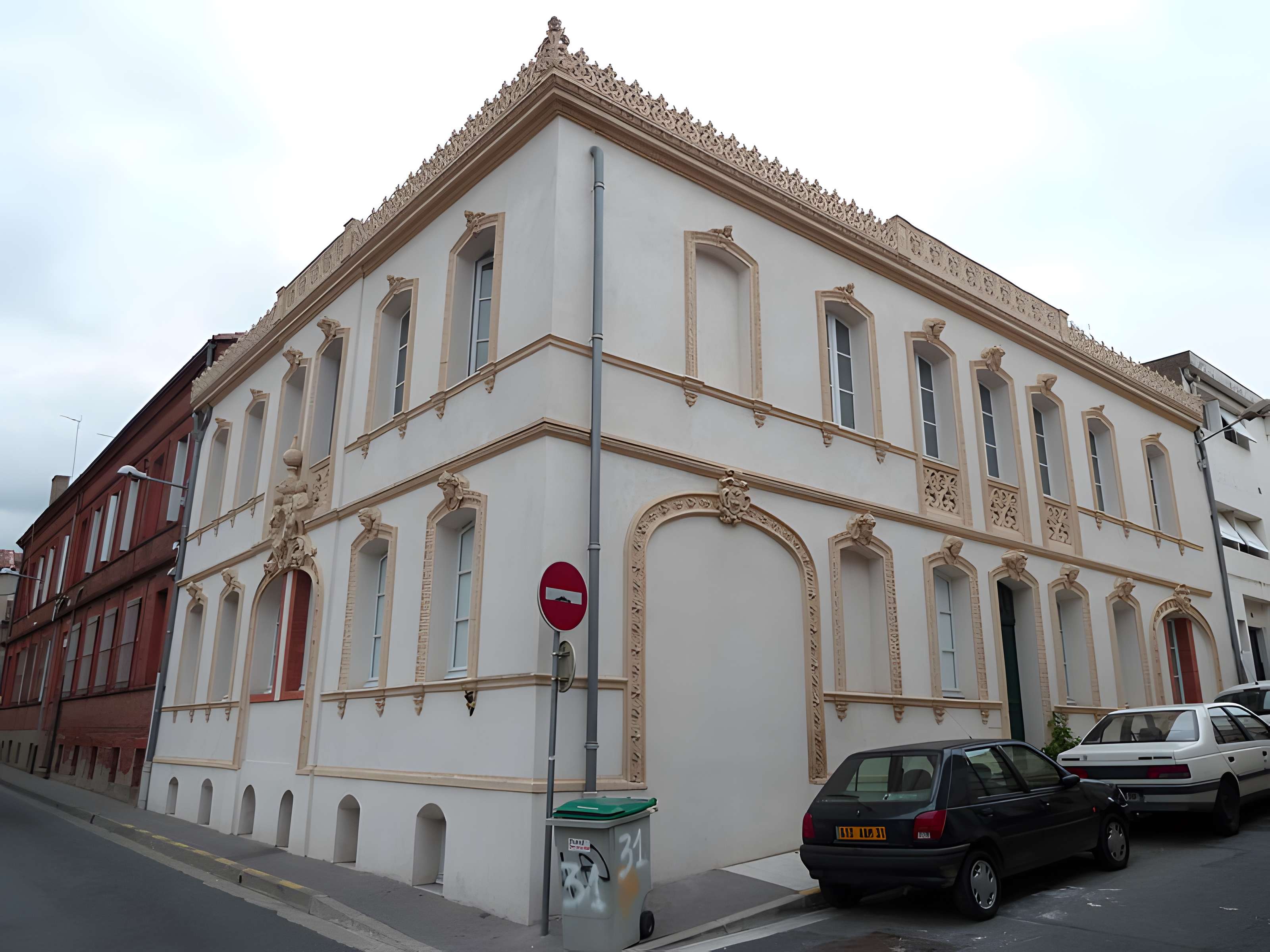 Maison en terre cuite de Virebent à Toulouse 