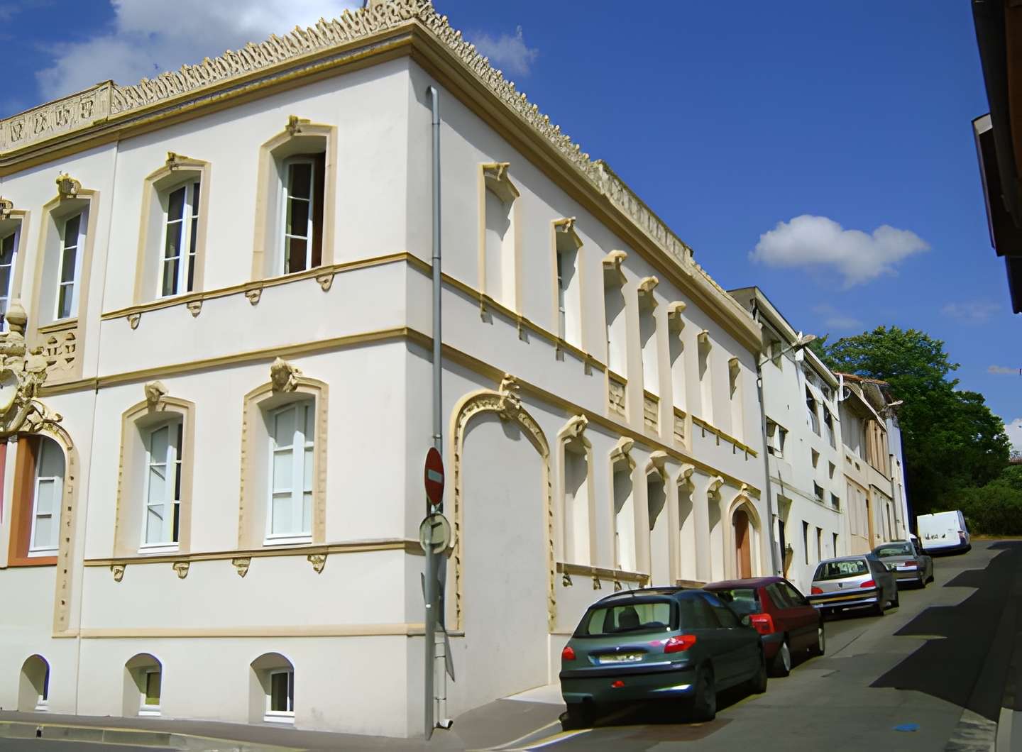 Maison en terre cuite de Virebent à Toulouse 