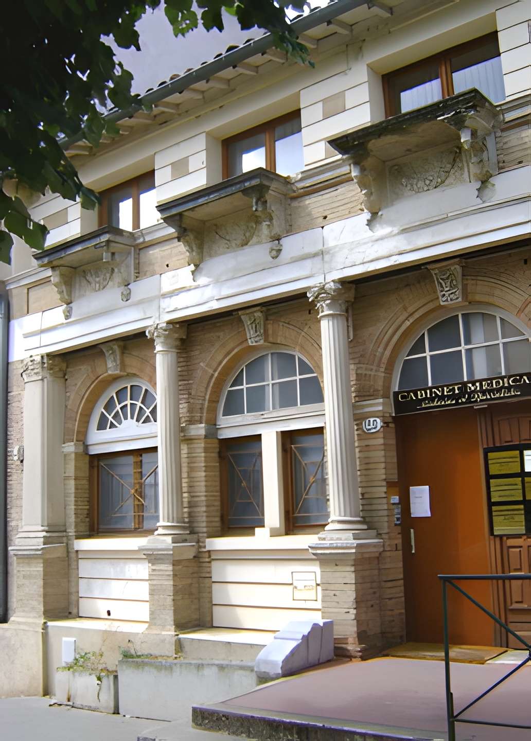 Maison en terre cuite de Virebent à Toulouse 