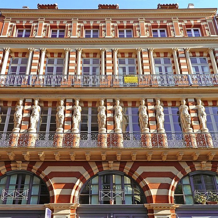 Photo de Maison en terre cuite de Virebent, Rue des Marchands à Toulouse