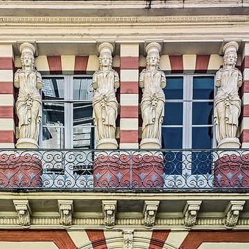 Maison en terre cuite de Virebent, Rue des Marchands à Toulouse 