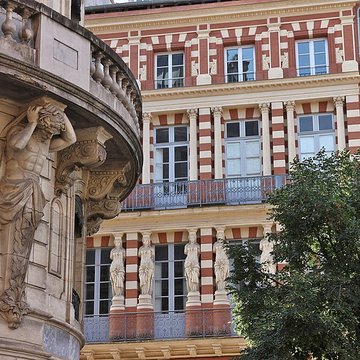 Maison en terre cuite de Virebent, Rue des Marchands à Toulouse 