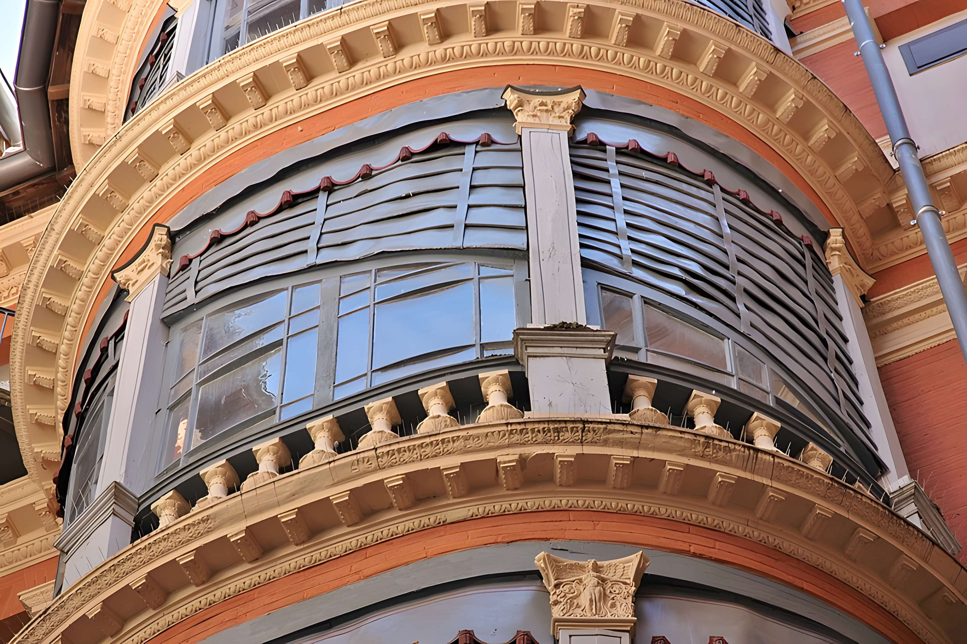 Maison en terre cuite de Virebent, Rue des Marchands à Toulouse 