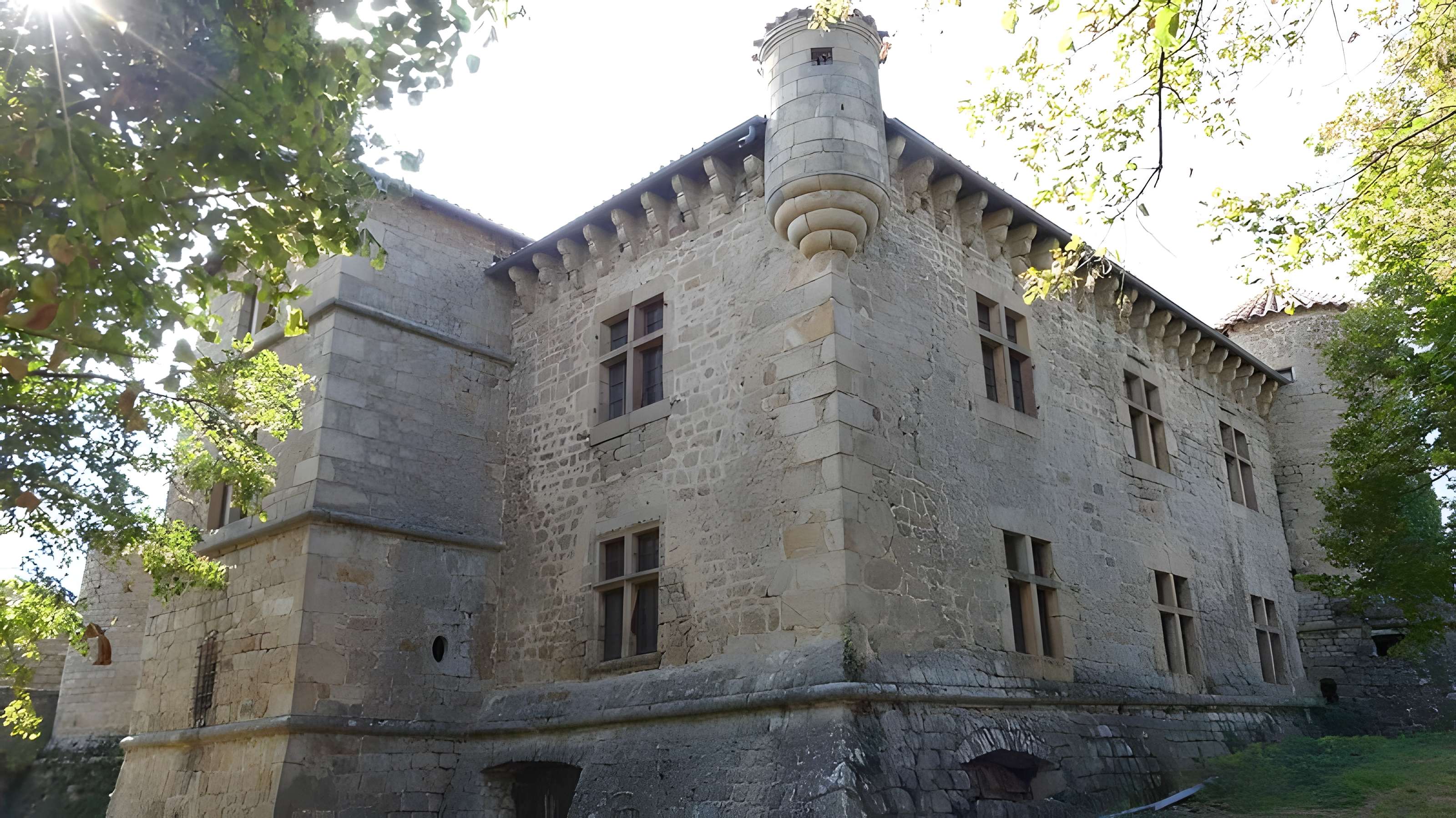 Maison forte du Ruissas à Colombier-le-Vieux