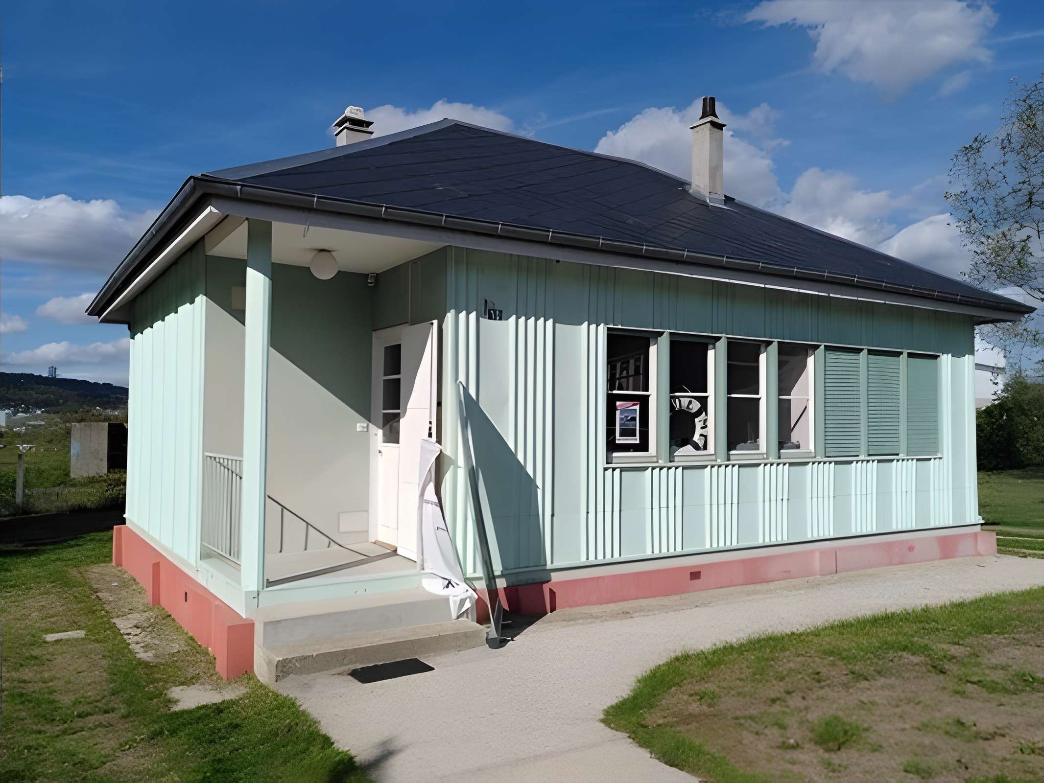 Maison métallique des Forges de Strasbourg au Grand-Quevilly 