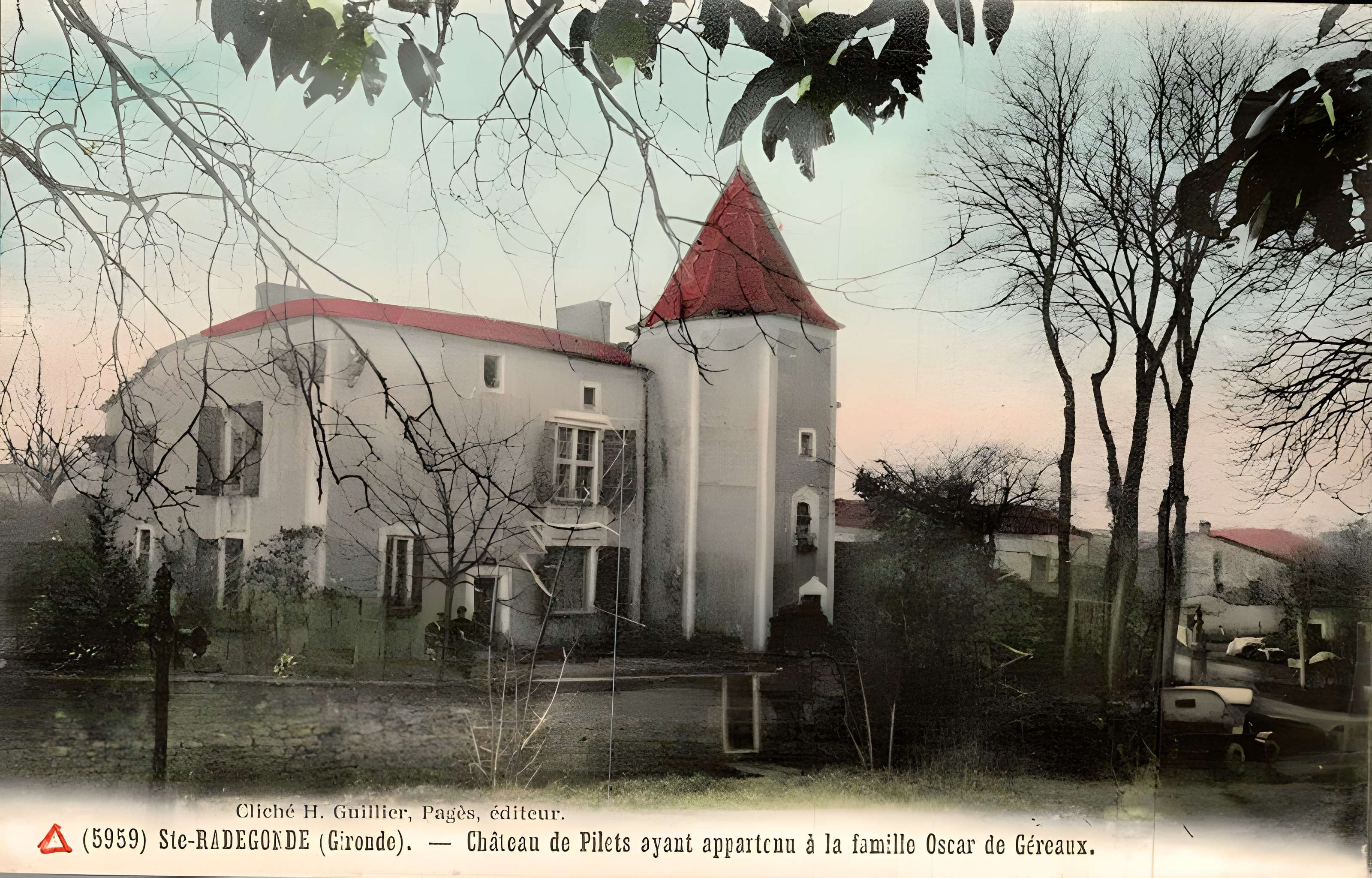 Maison noble de Pilets à Sainte-Radegonde