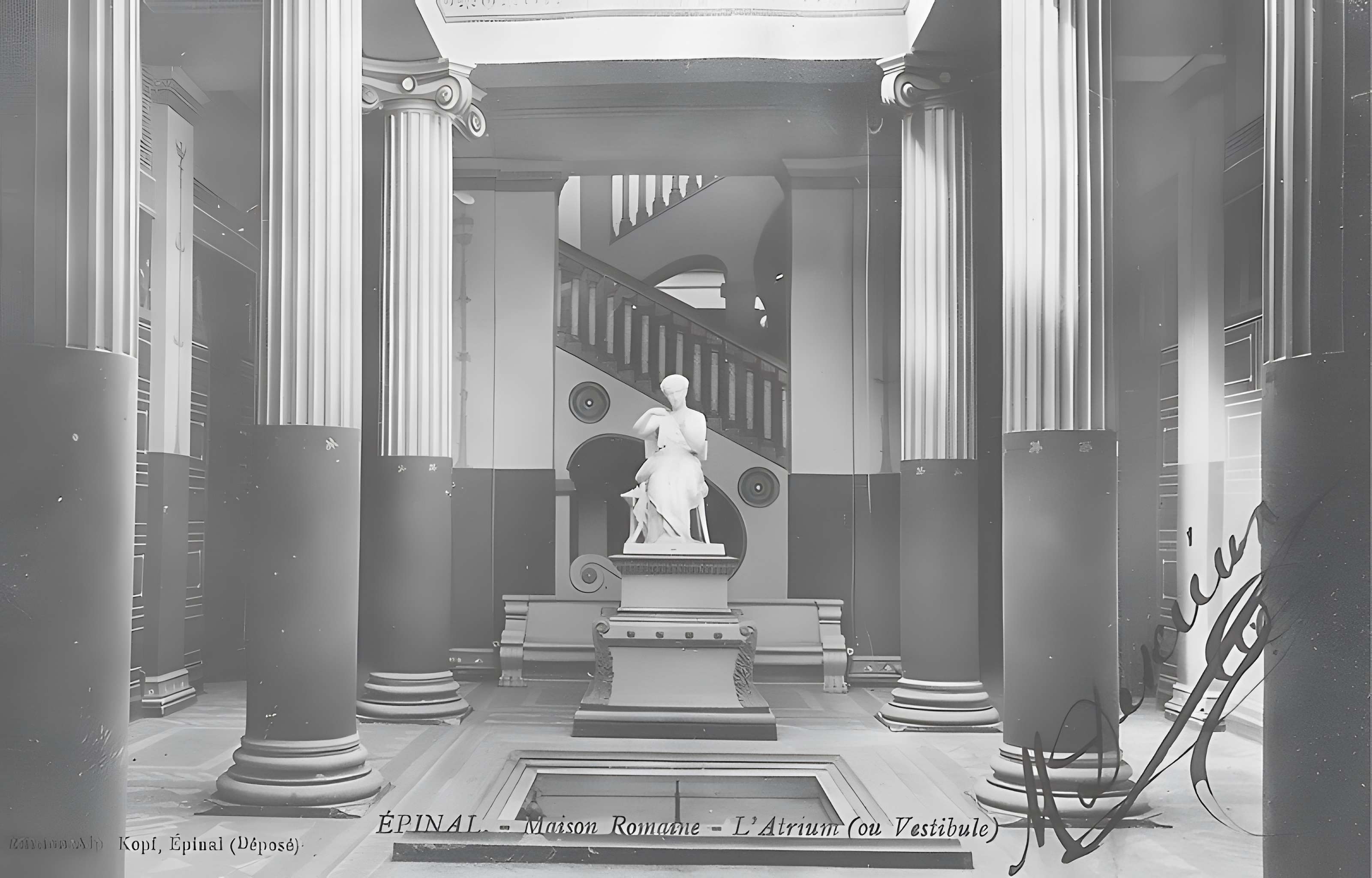 Maison romaine à Épinal