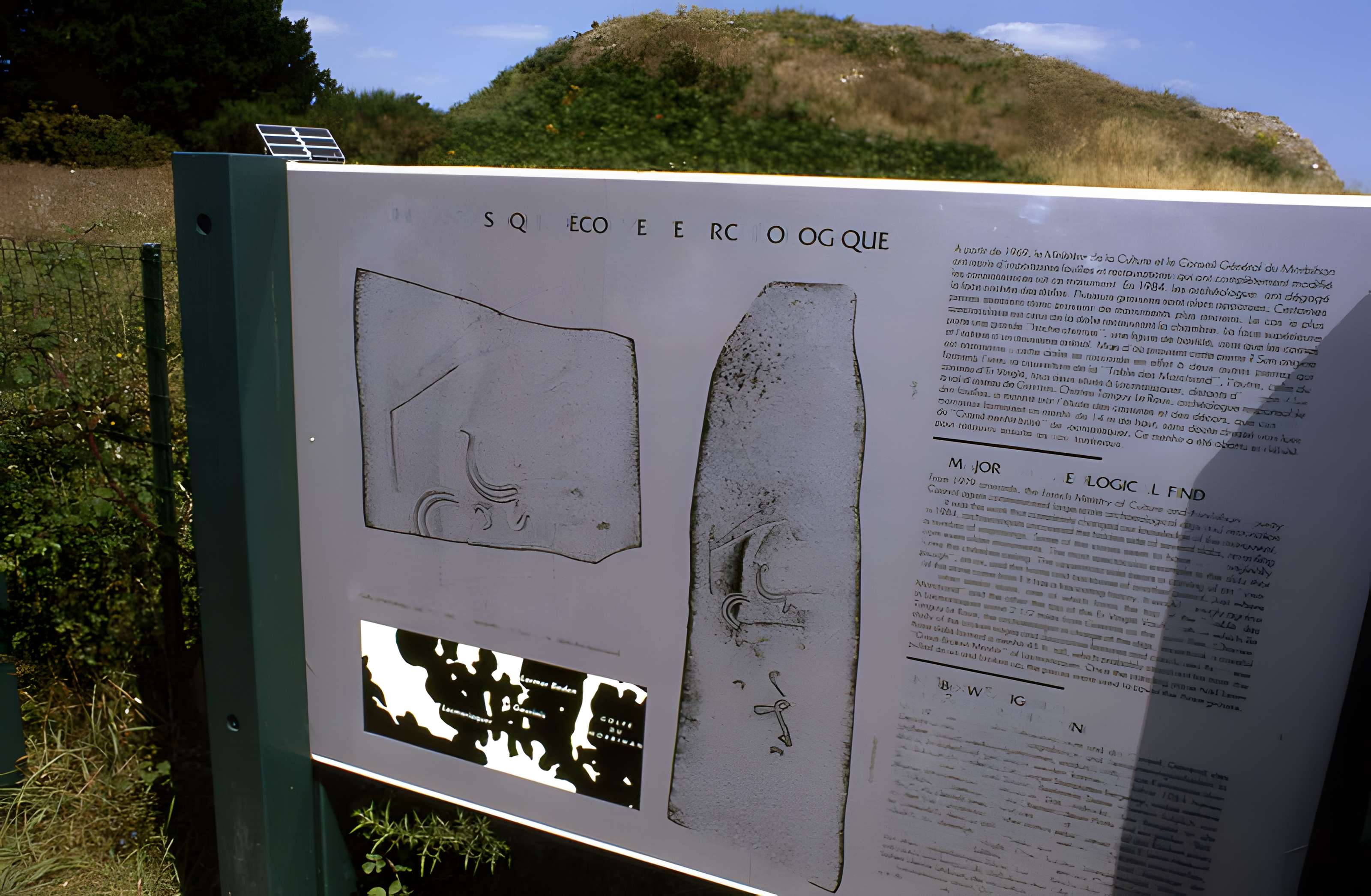Cairn de Gavrinis à Larmor-Baden