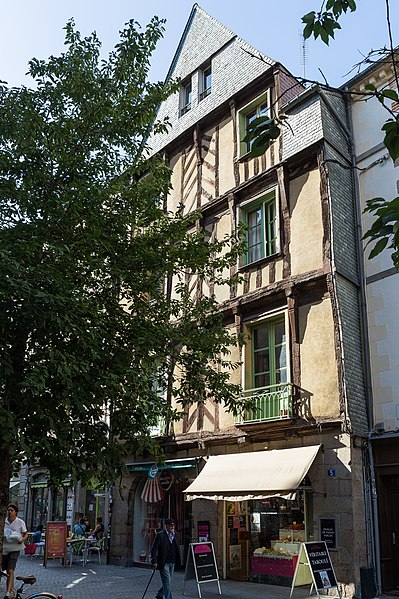 Maison, 5 Rue Vasselot à Rennes